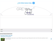 Tablet Screenshot of greygreydesigns.com